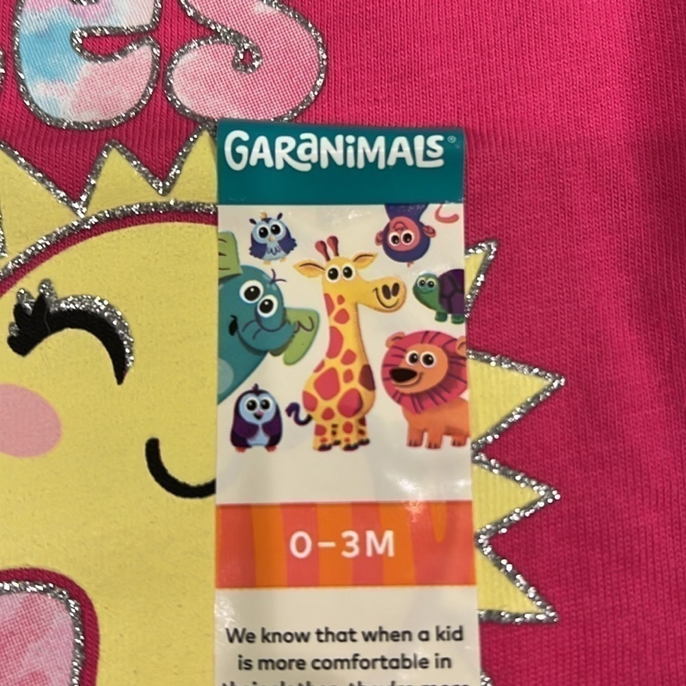 TWIN BUBDLE! 💕 Granimals girls “Here Comes The Sun” graphic tee. 0-3 month. - Picture 5 of 6